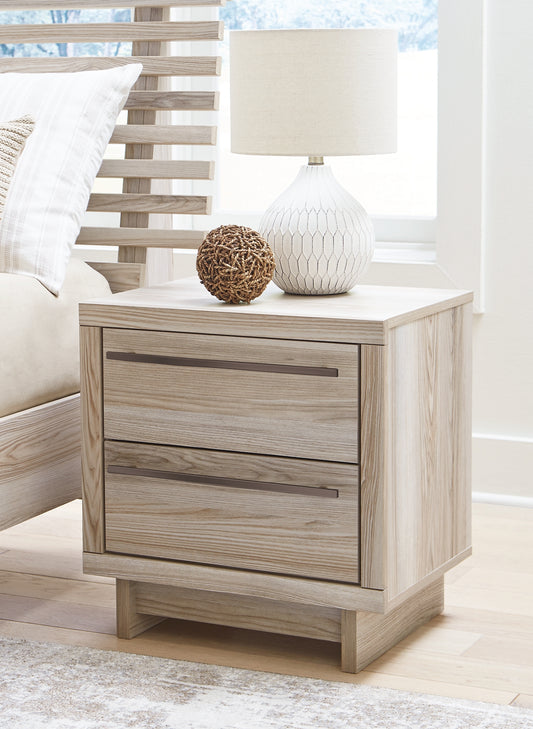 Hasbrick Two Drawer Night Stand