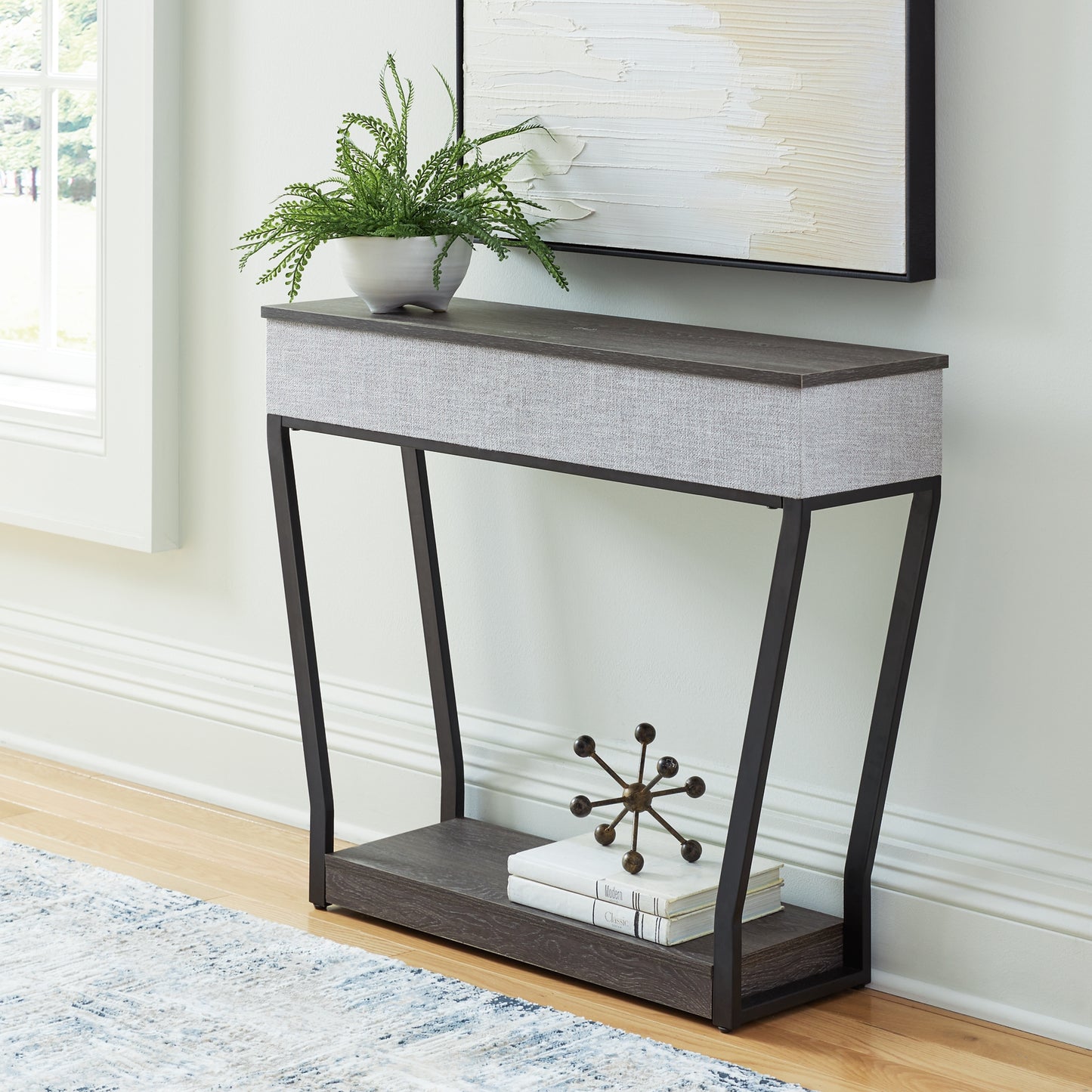 Sethlen Console Sofa Table w/Speaker