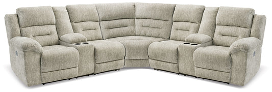 Family Den 3-Piece Power Reclining Sectional