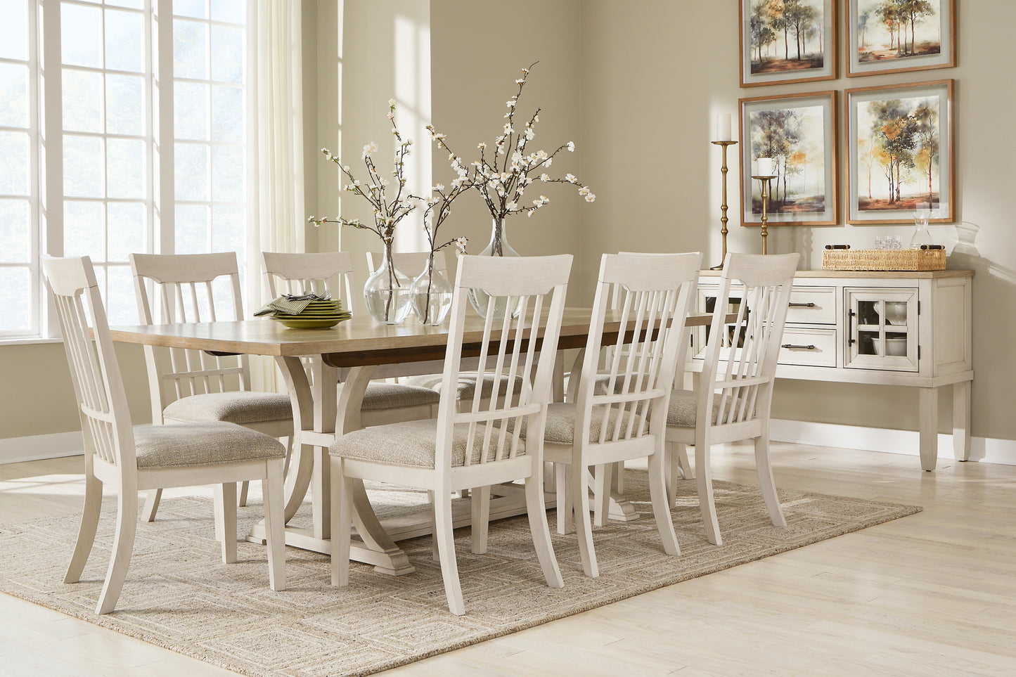 Shaybrock Dining Table and 8 Chairs