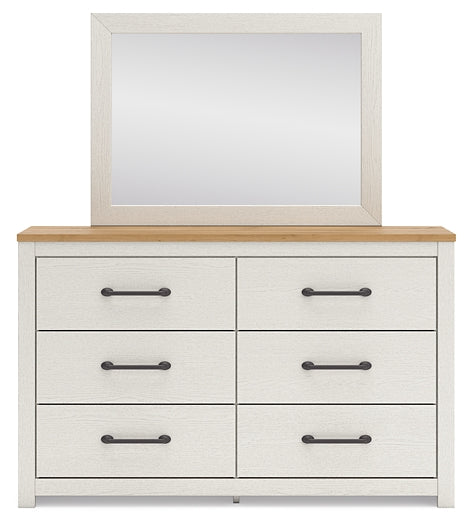 Linnocreek Dresser and Mirror