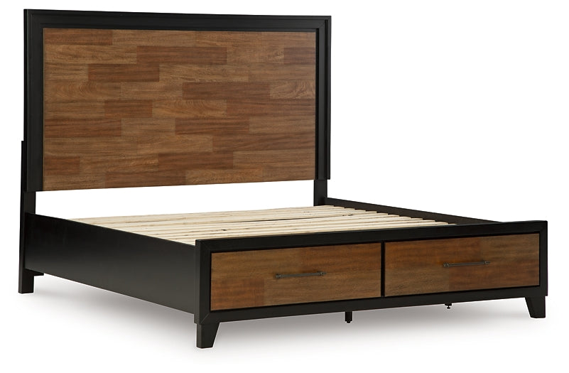 Kraeburn California King Panel Storage Bed