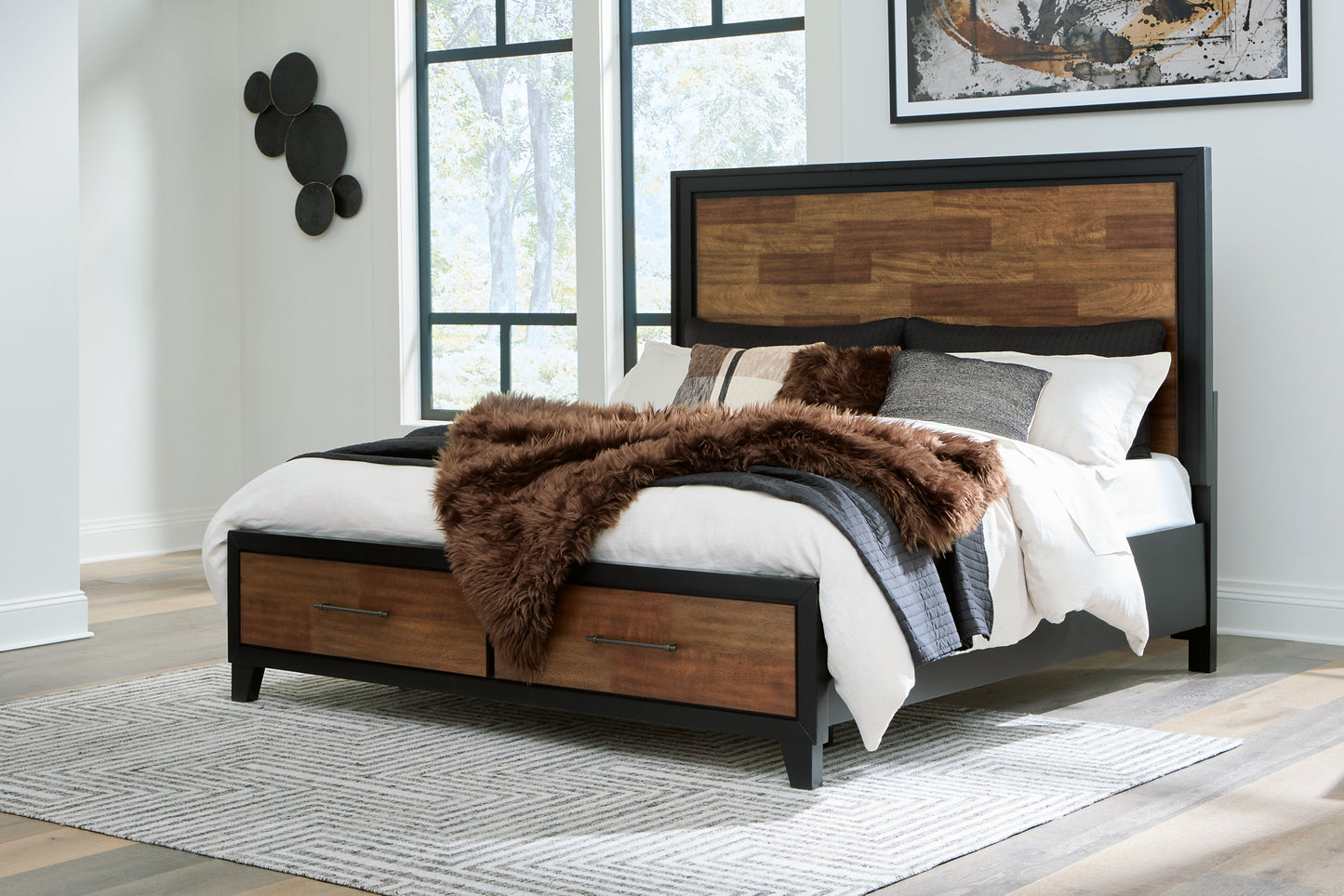 Kraeburn California King Panel Storage Bed