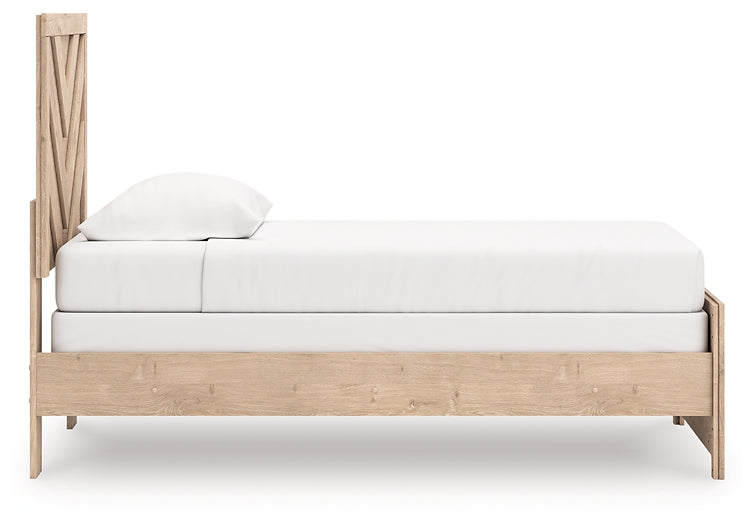 Sanginlane  Panel Bed