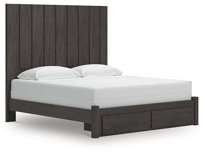 Fraluna King Panel Storage Bed