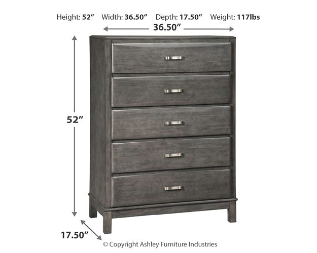 Caitbrook Five Drawer Chest