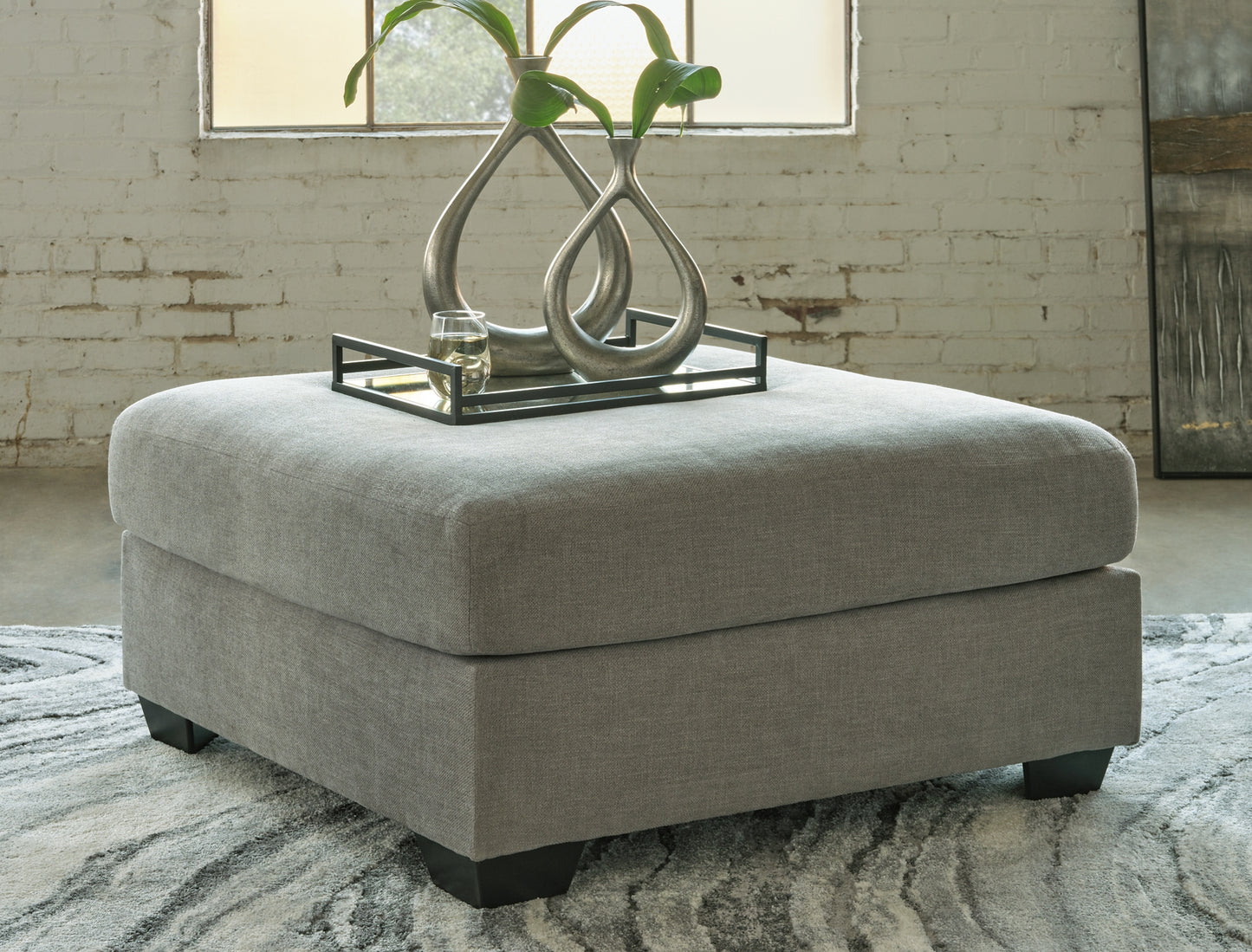 Keener Oversized Accent Ottoman