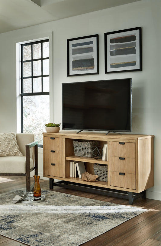 Freslowe LG TV Stand w/Fireplace Option