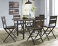 Kavara Counter Height Dining Table and 6 Barstools