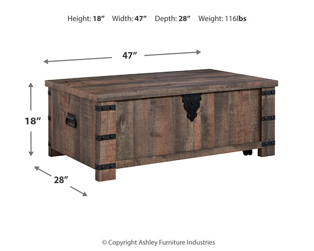 Hollum Lift Top Cocktail Table