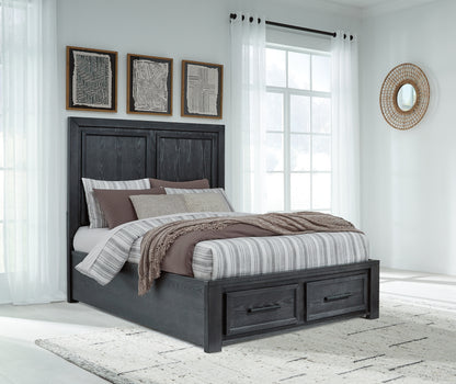 Foyland  Panel Storage Bed