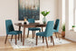 Lyncott Dining Table and 4 Chairs