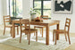 Dressonni Dining Table and 4 Chairs