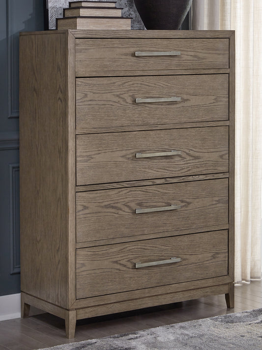 Chrestner Five Drawer Chest